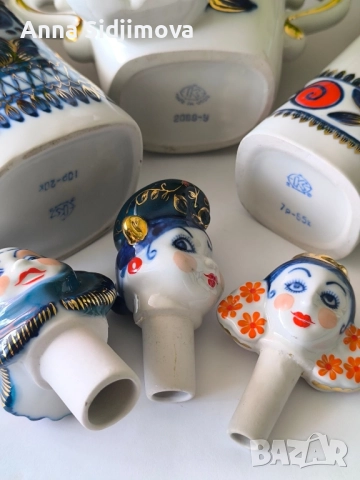 Руски порцелан графини, снимка 7 - Антикварни и старинни предмети - 51701271