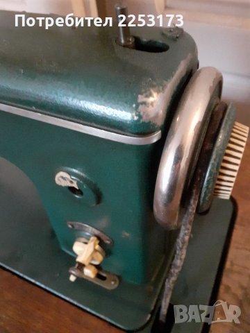 Стара немска шевна машина с метални крака, снимка 4 - Декорация за дома - 38580921