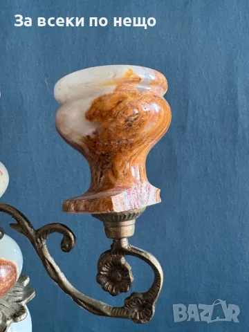 Свещник от Оникс, снимка 7 - Декорация за дома - 50263891