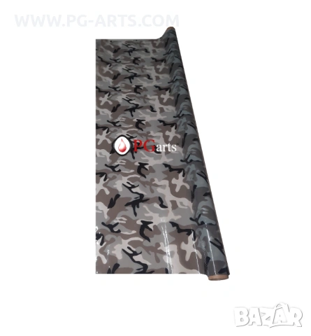 Фолио за хидрографика WINTER MILITARY CAMO 100