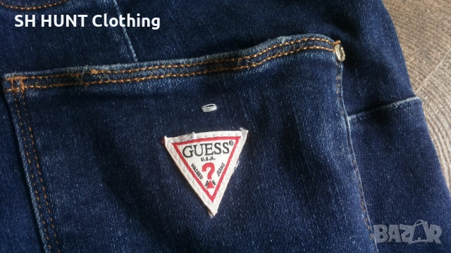 GUESS Skinny MID Curve X Stretch Womens Jeans Размер 26 дамски еластични дънки 3-67, снимка 6 - Дънки - 53209833