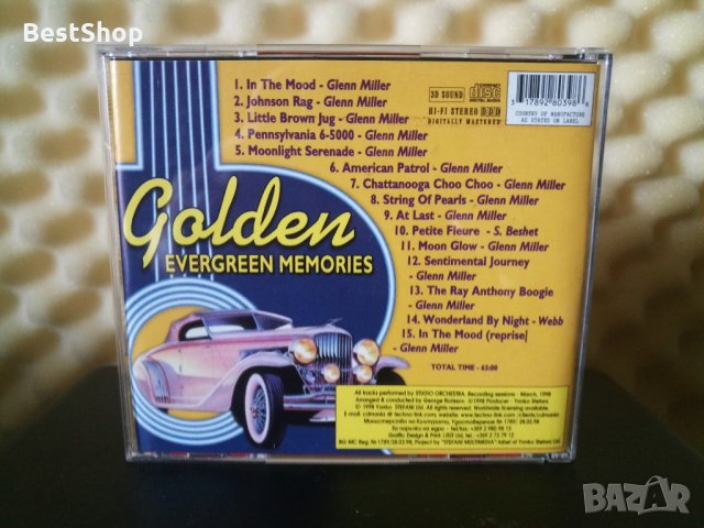 Golden Evergreen Memories Vol. 1, снимка 2 - CD дискове - 30236181