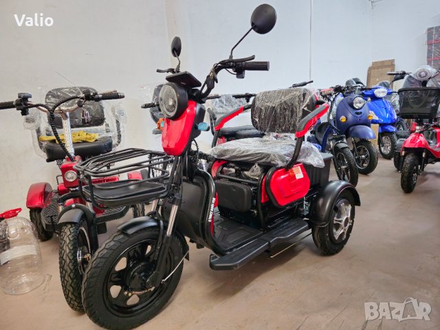 Триколка на ток,електрическа 2000W,60V,25ah високопроходима, снимка 2 - Мотоциклети и мототехника - 42048791