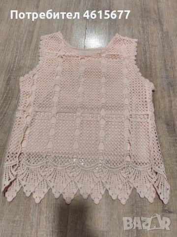 дантелен топ, снимка 3 - Потници - 52336504