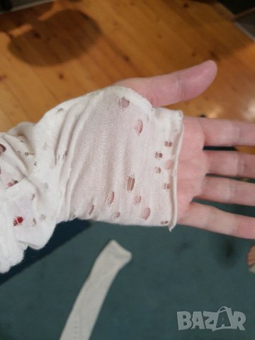 Ръкави , бежови, на дупки, снимка 3 - Други - 31177281