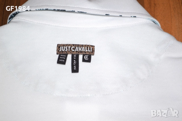 Just Cavalli - мъжка тениска, размер М, снимка 7 - Тениски - 52942162