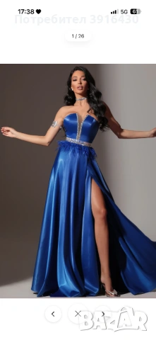 Червена рокля Lorelli, корсет, като нова, снимка 4 - Други - 53363663