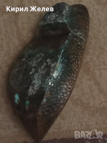 Пепелник месингов обувка 27063, снимка 6 - Антикварни и старинни предмети - 52124650