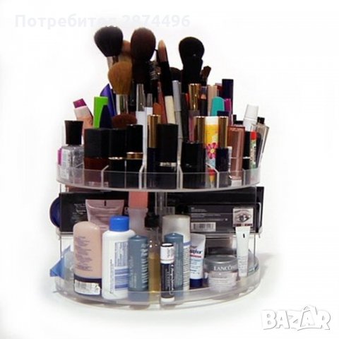 1760 Въртящ се органайзер за козметика Glam Caddy, снимка 5 - Други - 30911734