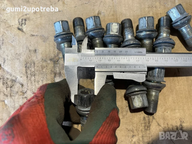 Болтове за Джанти Оригинал Volkswagen ID.3 М14х1,5х17мм, снимка 3 - Аксесоари и консумативи - 51039113