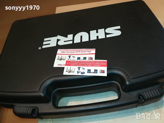 SHURE PROFI КУФАР ЗА МИКРОФОН/АУДИО 2508222007, снимка 4 - Микрофони - 37802349