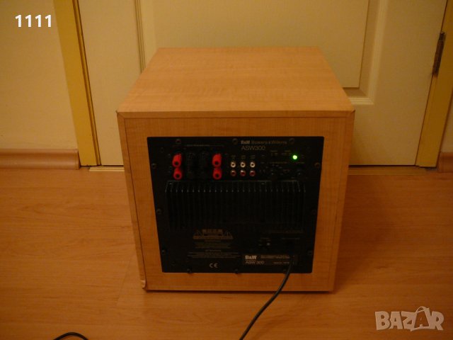 B&W ASW 300, снимка 5 - Ресийвъри, усилватели, смесителни пултове - 35335087