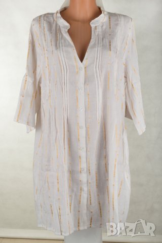 Лятна бяла туника марка Lady Boho , снимка 2 - Туники - 38316995