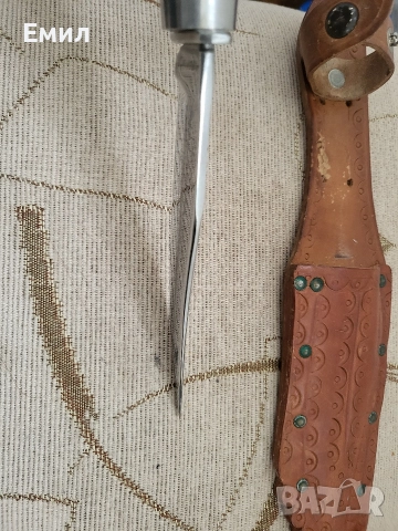 Ловен нож от соца 1984 г., снимка 3 - Колекции - 52670403