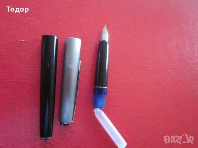 Писалка Pelikan писец перо бяло злато , снимка 7 - Колекции - 29758269