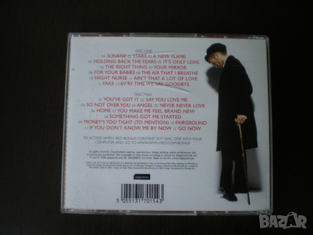 Simply Red ‎– 25 The Greatest Hits 2008 Двоен диск, снимка 3 - CD дискове - 44672807