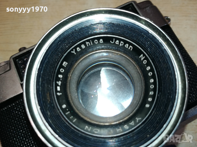 YASHICA LYNX-1000 MADE IN JAPAN-ВНОС SWISS 1703241141, снимка 10 - Фотоапарати - 44804463