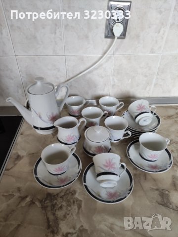 Порцеланов сервиз за чай 19части, снимка 8 - Сервизи - 40532502