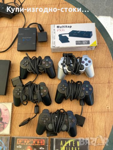PS2 Хакнат с 5 бр джойстици , две мемори карти , към 300 игри и др, снимка 12 - PlayStation конзоли - 42266114