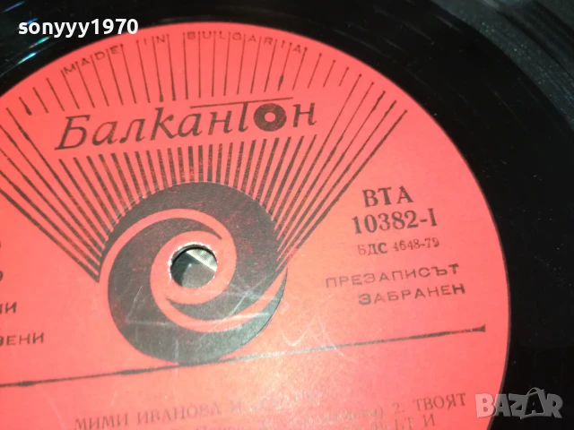 МИМИ ИВАНОВА И СТАРТ-ПЛОЧА 1006251058, снимка 15 - Грамофонни плочи - 50613110
