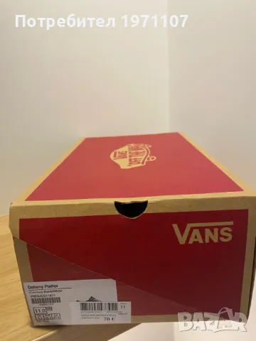 Нови мъжки гуменки VANS 43 номер, снимка 3 - Маратонки - 48178106