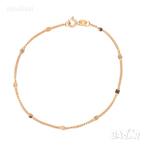 Златна дамска гривна 1,17гр. 18,0см. 14кр. проба:585 модел:37718-6