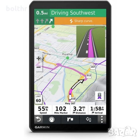 GPS Навигация за камион Garmin Dezl LGV810 MT-D, снимка 1 - Garmin - 32048150