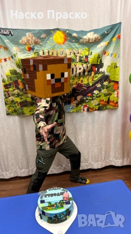 Minecraft парти (рожден ден ) с Наско Праско, снимка 2 - Други - 53280069