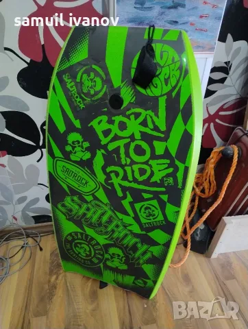 Бодиборд Saltrock Warp 37" в зелено