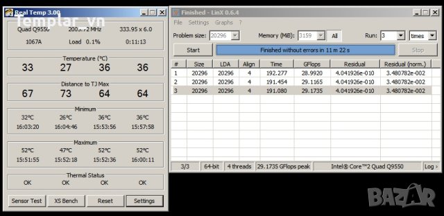 Q9550 SLB8V E0  // Q9400 SLB6B // AMD FX 6300, снимка 3 - Процесори - 37055971