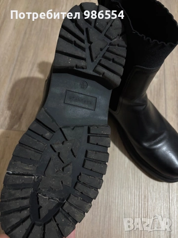 Черни боти челси естествена кожа черни размер 41, снимка 6 - Дамски боти - 53105277