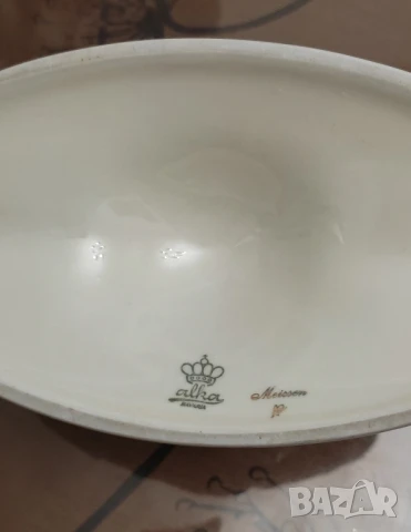 Порцеланов свещник Alka Bavaria Meissen, снимка 9 - Декорация за дома - 50941640
