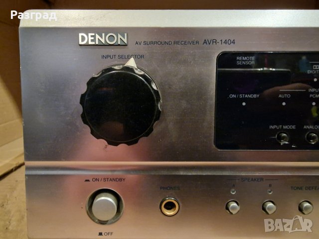 Усилвател  Ресийвър DENON AVR 1404, снимка 2 - Ресийвъри, усилватели, смесителни пултове - 38500877