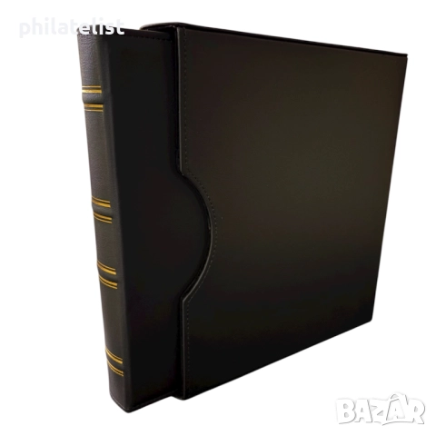 Папка с касета LUX , еко-кожа – GRANDE стандарт А4 , син цвят, снимка 15 - Филателия - 52337429