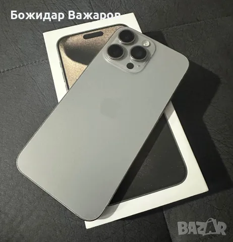 iPhone 15 Pro Max 256GB Natural Titanium , снимка 6 - Apple iPhone - 56332047