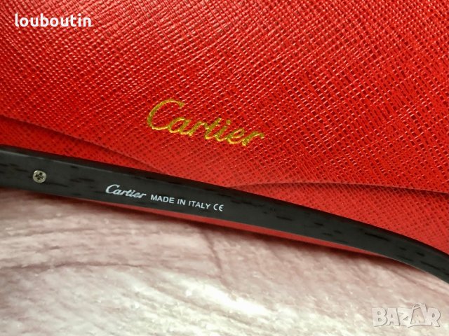 Cartier висок клас мъжки слънчеви очила с дървени дръжки, снимка 10 - Слънчеви и диоптрични очила - 42830684