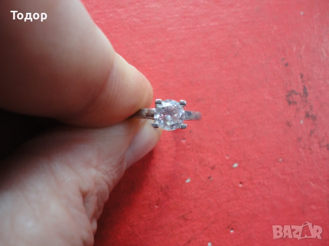 Луксозен сребърен пръстен с камък , снимка 7 - Пръстени - 53304831