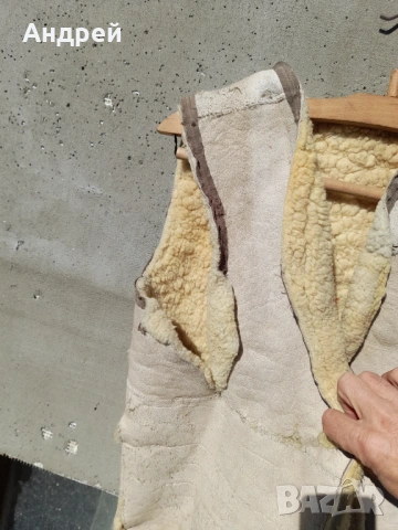 Стара кожена подплата от естествена кожа, снимка 5 - Други ценни предмети - 53985130