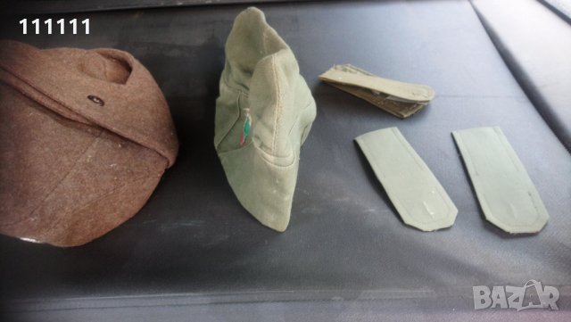 Войнишко кепе зимно, лятно,  парадна шапка и панталон,  пагони и мешка , снимка 11 - Други ценни предмети - 30191287