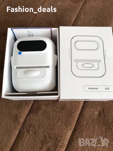 Нов преносим Bluetooth принтер етикети стикер организация съхранение, снимка 7 - Друга електроника - 40389953