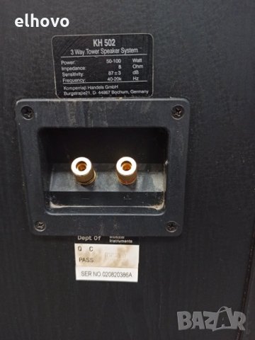 Тонколони Eltax KH-502, снимка 4 - Тонколони - 31187623