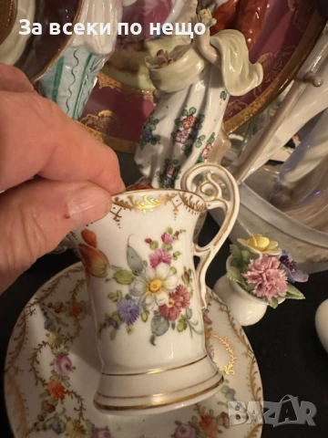 Dresden Germany  около 1900 - “Великолепният” Код P1968, снимка 12 - Декорация за дома - 53926718