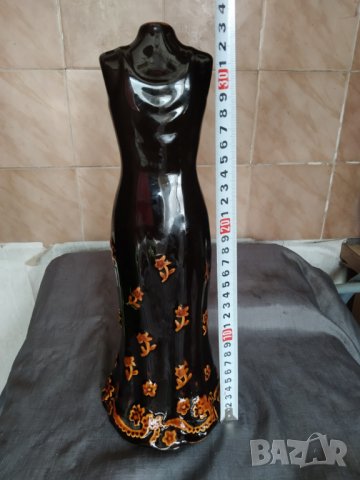 керамична бутилка-женско тяло, снимка 3 - Други ценни предмети - 33930483