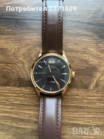 Оригинален швейцарски часовник Grovana / Позлата / 43 мм