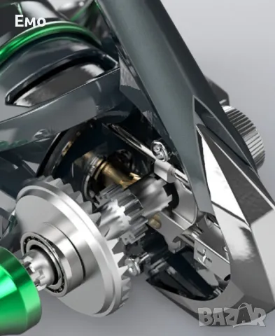 Макара за спининг с метална шпула и стоп лагер Osako, снимка 2 - Макари - 47709575