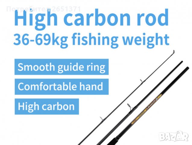  Шаранджийска въдица, снимка 2 - Въдици - 30503661