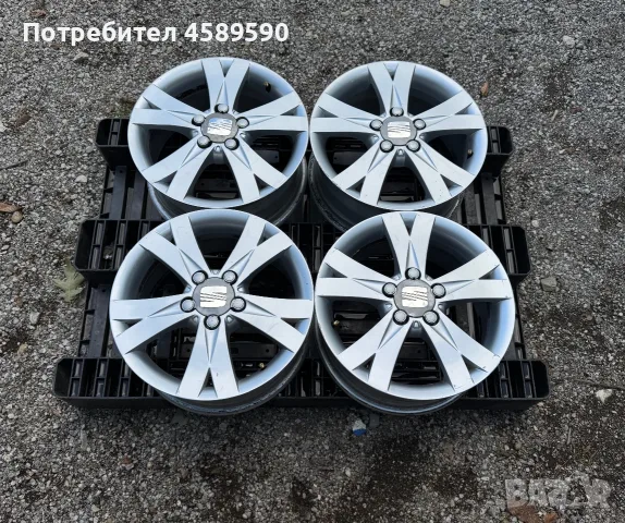 4бр.Алуминиеви джанти 16цола 5x112 ET59 за Seat Altea,Alhambra,Vw Sharan,Ford Galaxy
