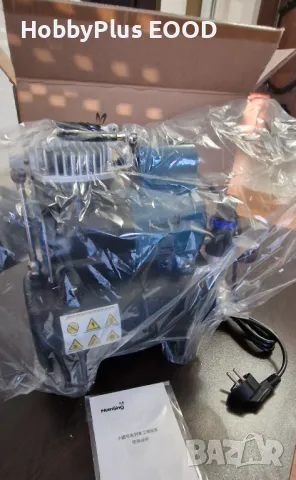 Компресор за аерограф -метален с бутилка, снимка 7 - Козметични уреди - 48322497