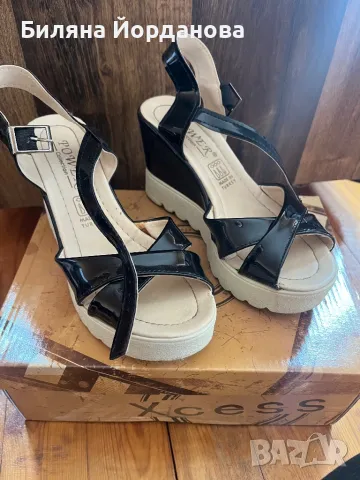 Сандали на платформа , снимка 1