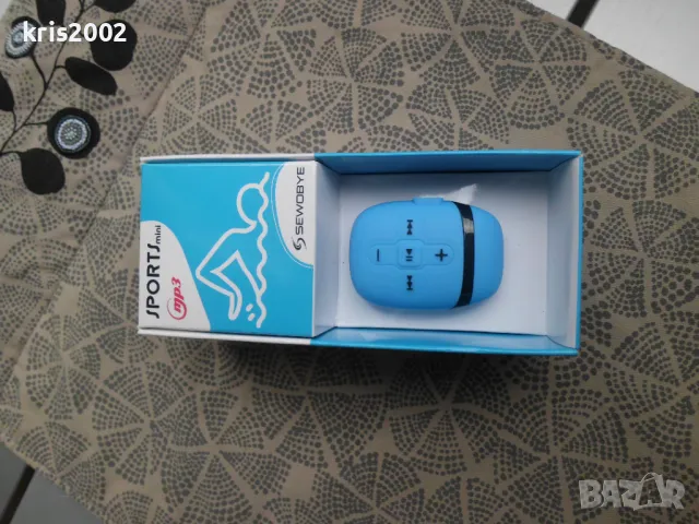 SEWOBYE - Водоустойчив MP3 плеър, 8Gb, до 16 часа плейване